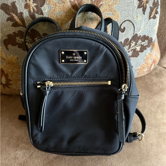 kate spade Handbags - Kate Spade Elegant Black Mini Backpack